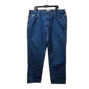 TYNDALE FR Flame Resistant Jeans Men's 42X34 Blue Denim FRMC CAT 2